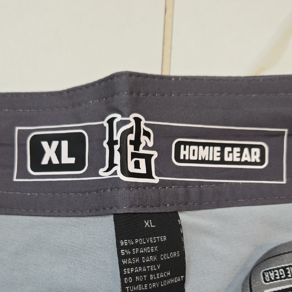 Men's Black Board Shorts - Picture 4 of 5